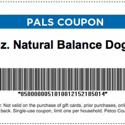 Free 2.75 oz. Natural Balance Dog Food Roll
